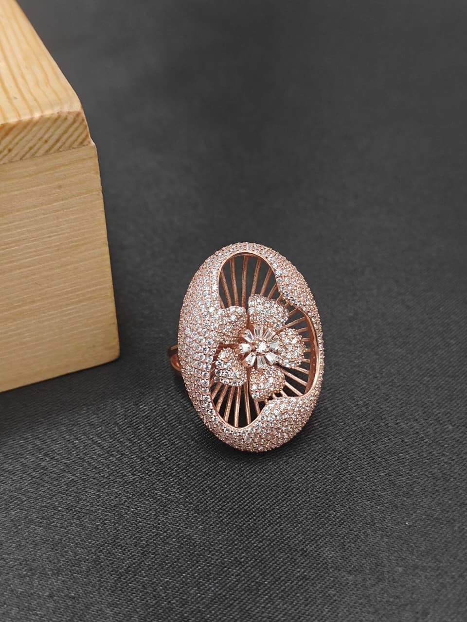Rose Radiance Bloom Ring