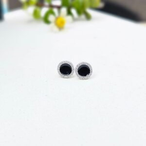 Eclipse Fan Stud Earrings